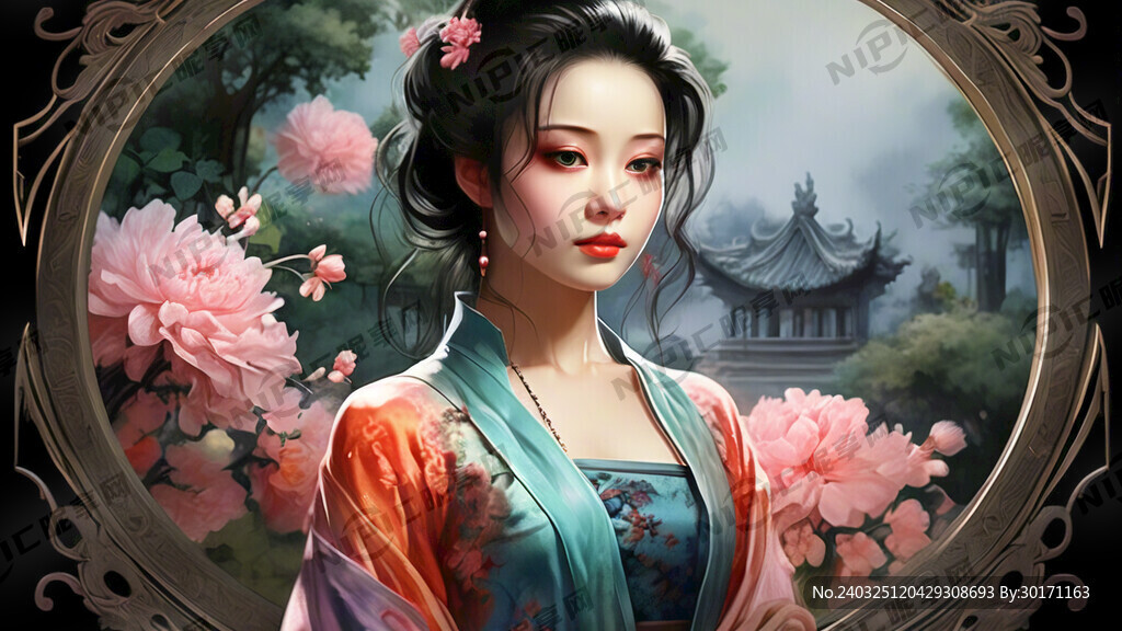 红楼梦 林黛玉  国风  背景