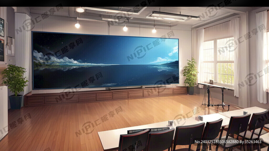 直播间背景板
