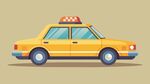 出租车 右侧视图