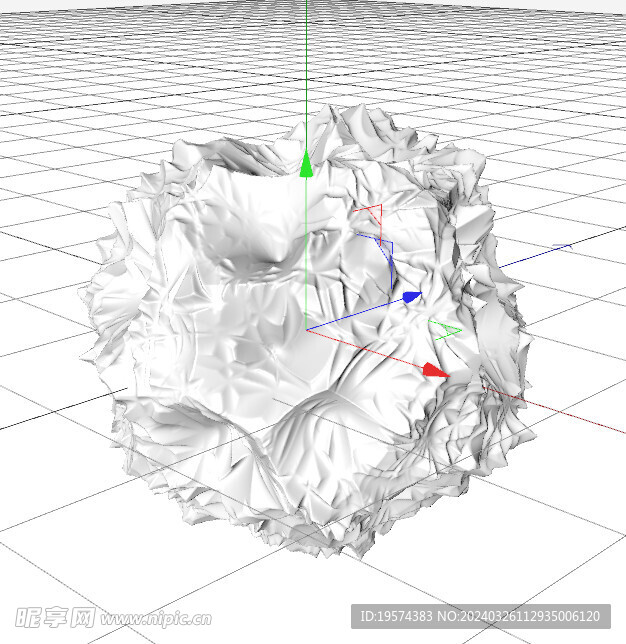 C4D模型 岩石 