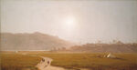 西奥特 1874年 风景油画