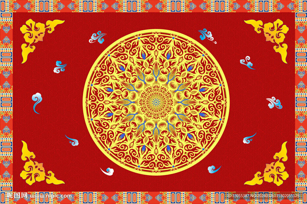 藏式地毯地垫