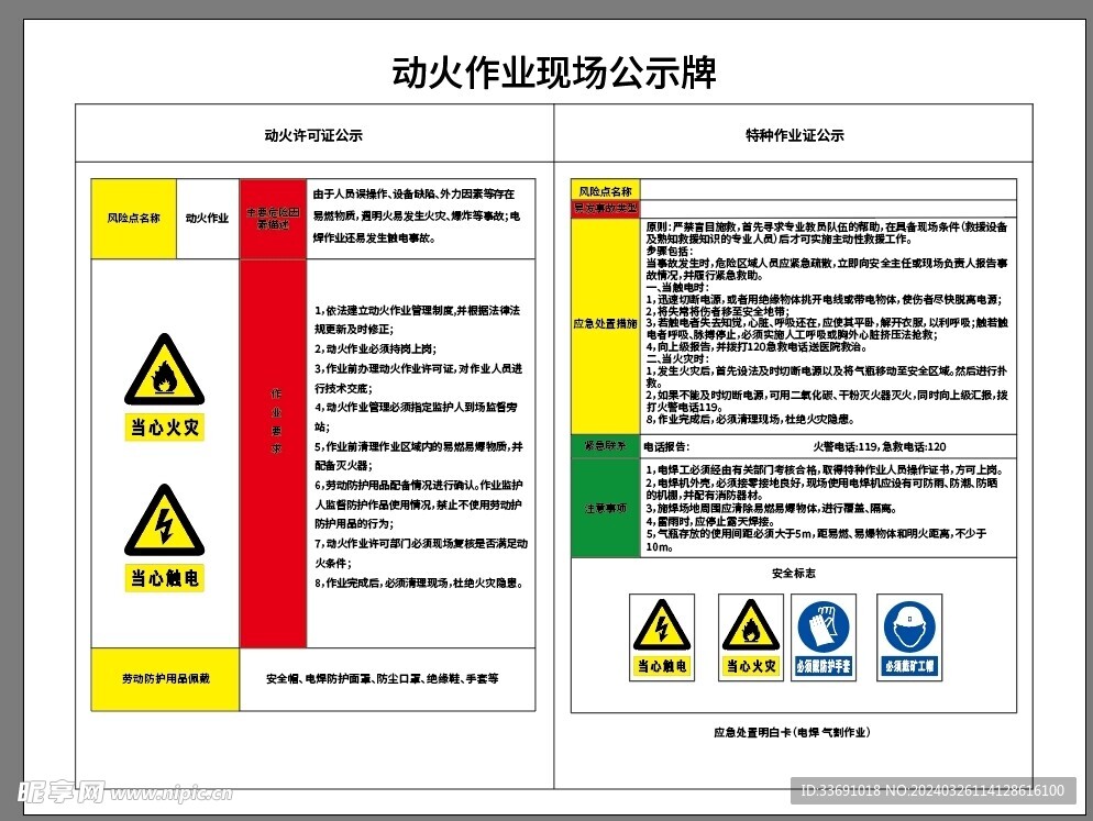 公示牌