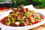 小炒黄牛肉