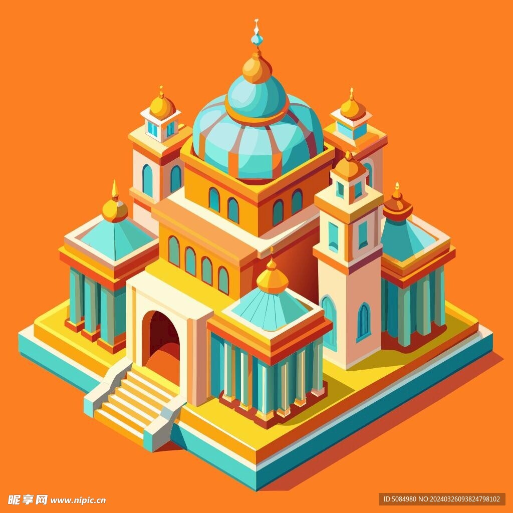 3D风格宫殿