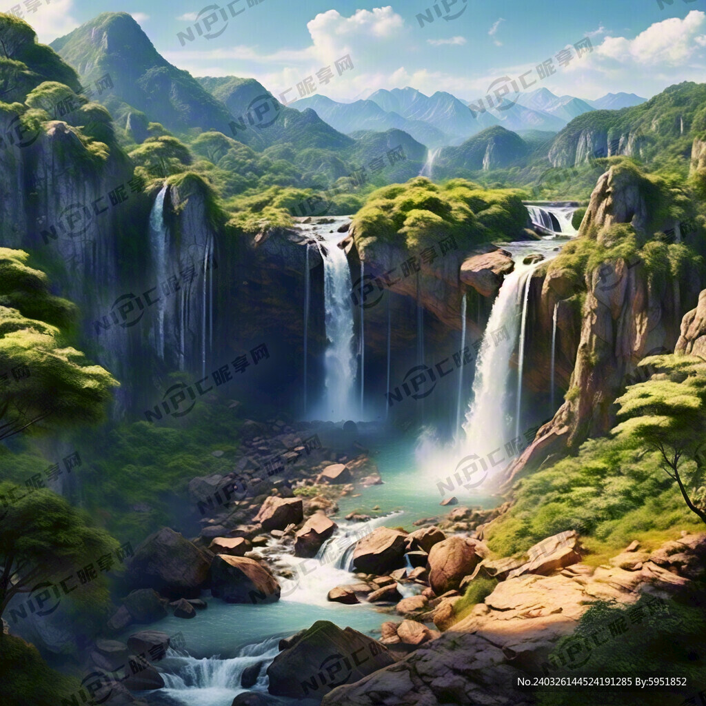 山水风景画