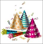 矢量生日元素