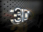 3D立体艺术字样机模版