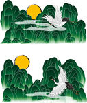 山矢量图