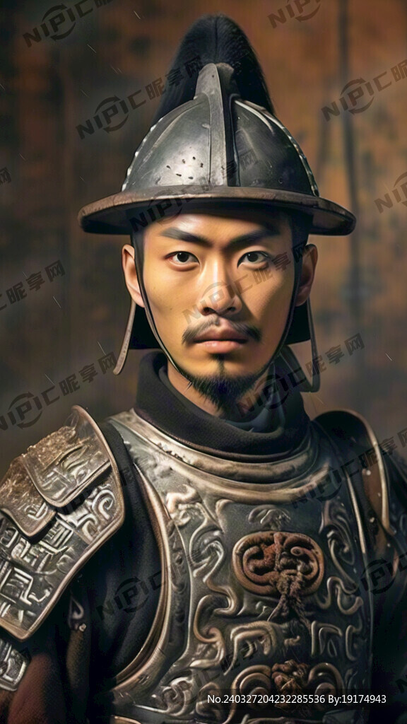 20岁 穿铠甲 头盔