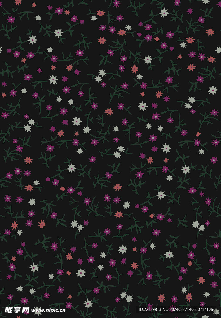碎花