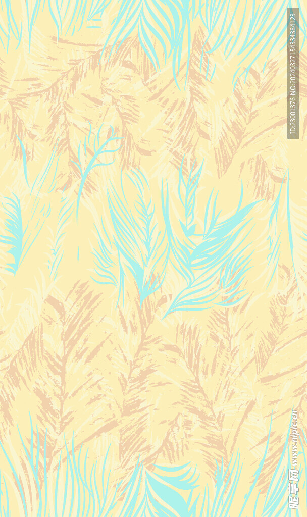 无缝   乱花 手绘花   