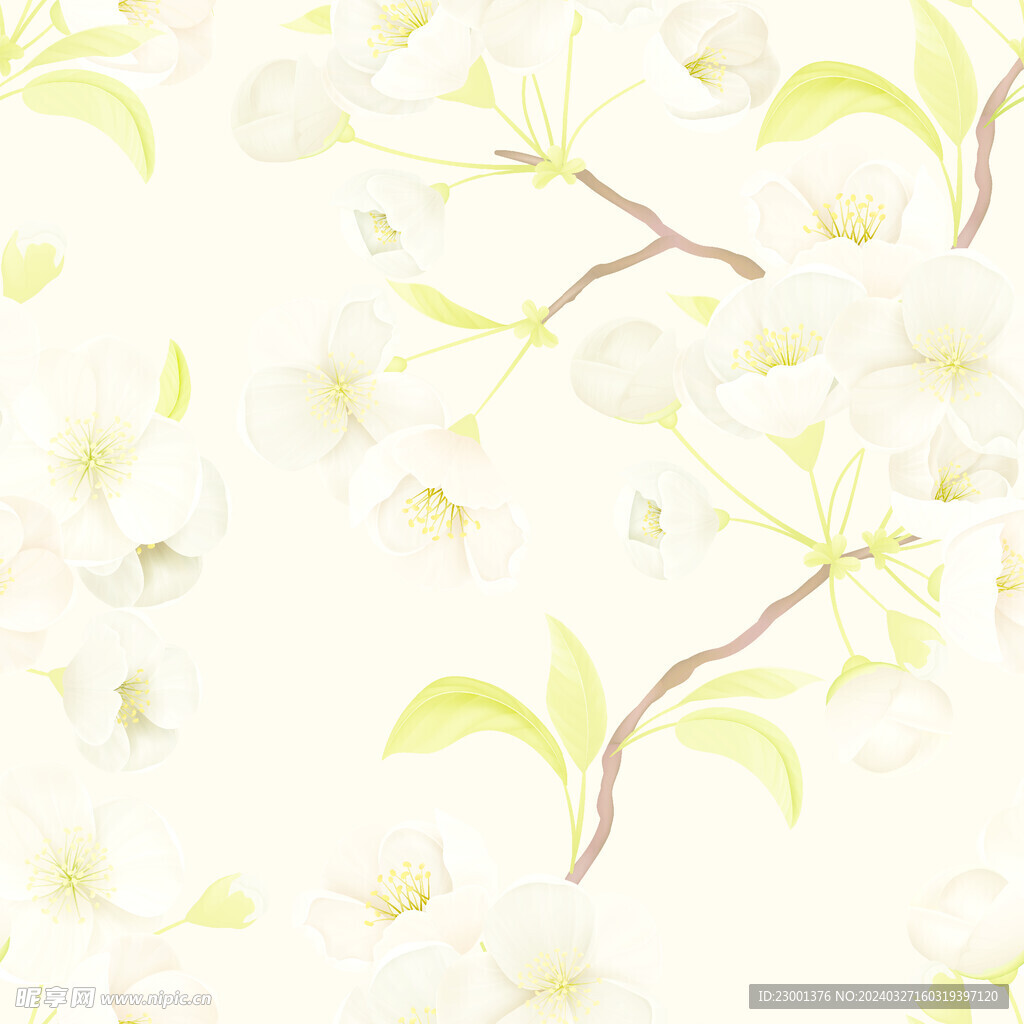 无缝   乱花 手绘花    