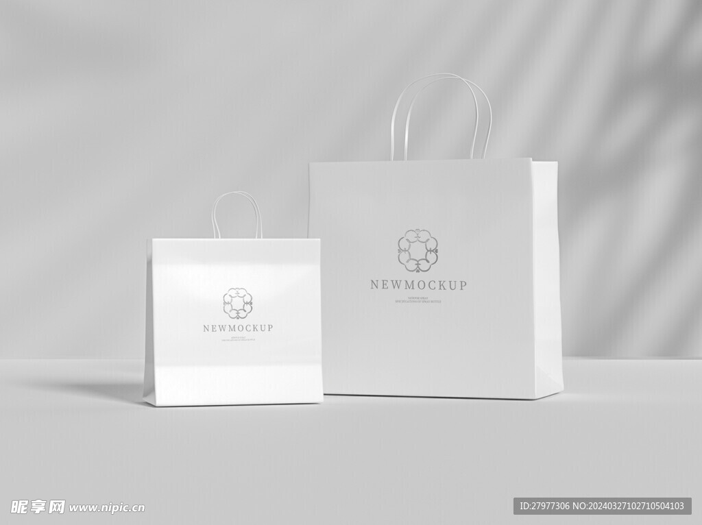 手提袋品牌logo提案样机