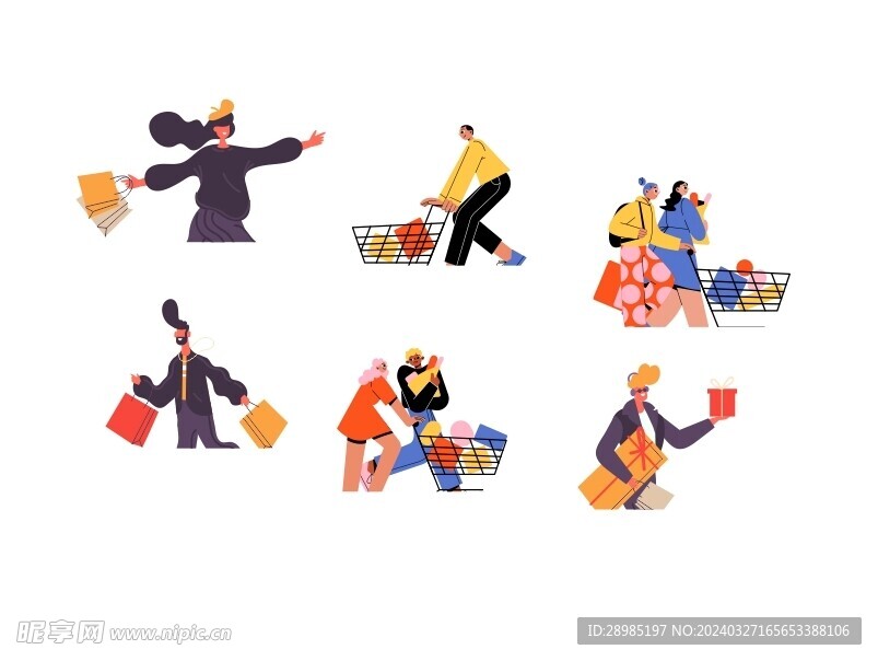 商业人物插画