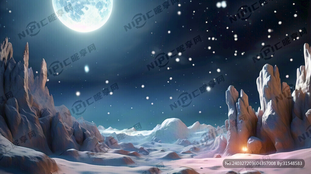 梦幻星空3D风景 超高清