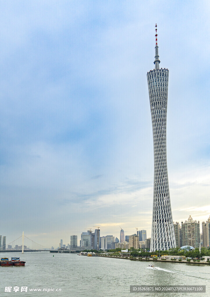 广州塔特写