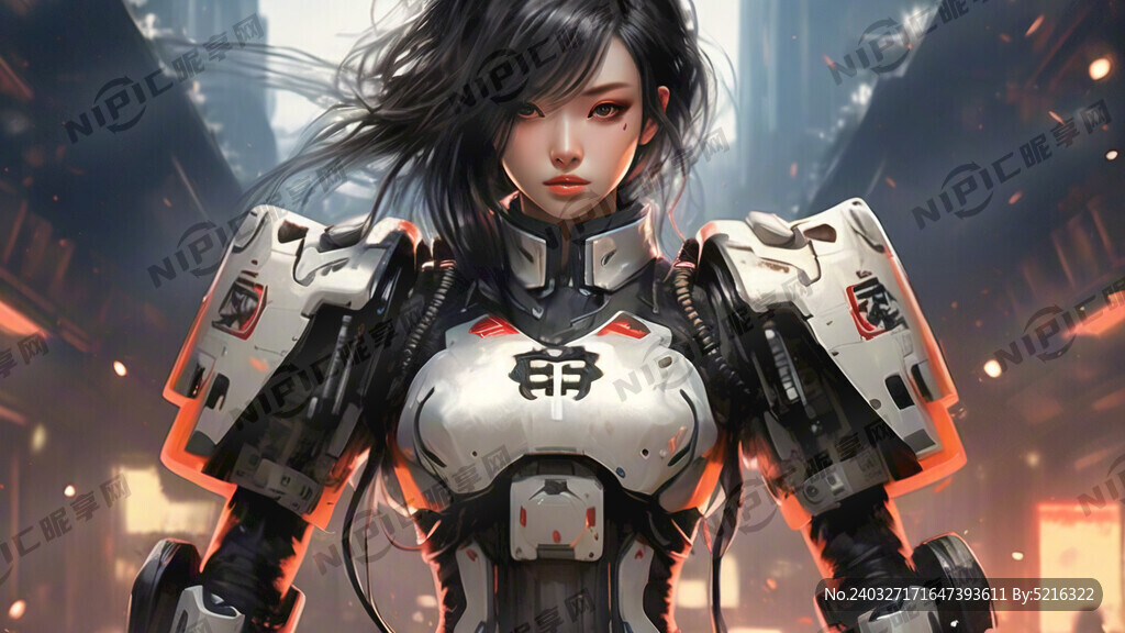 机甲 亮女 朋克风 对战