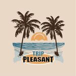  时尚休闲 度假风椰子树