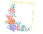 手绘花