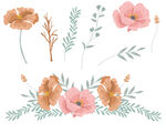手绘花