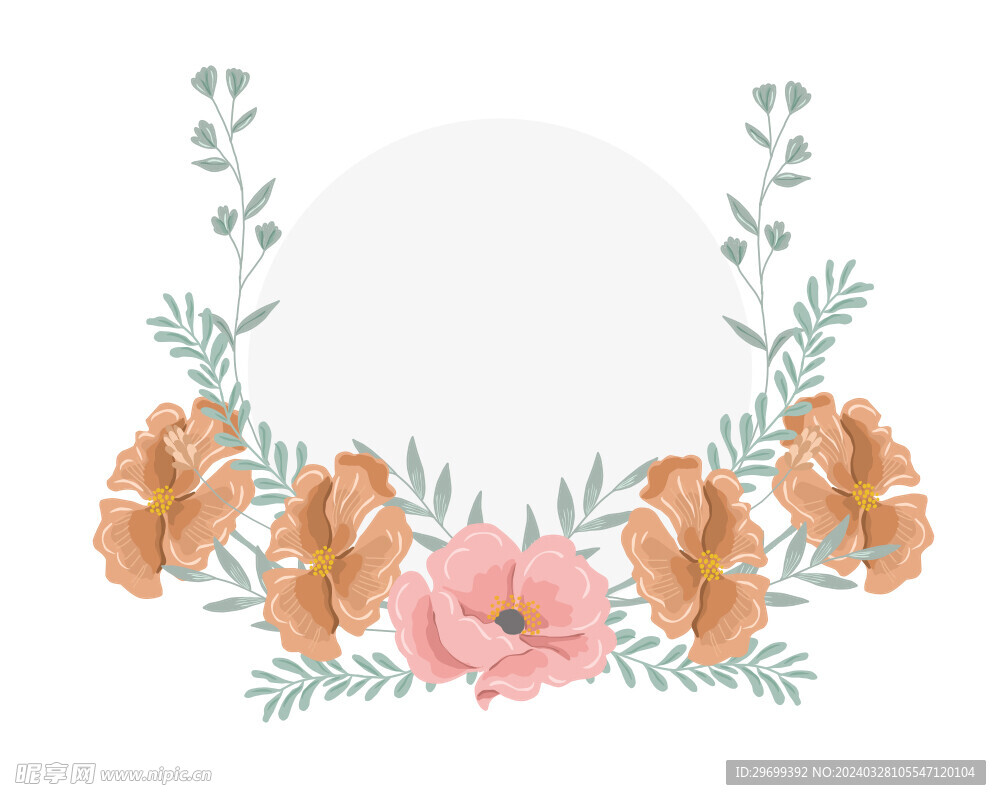 手绘花卉