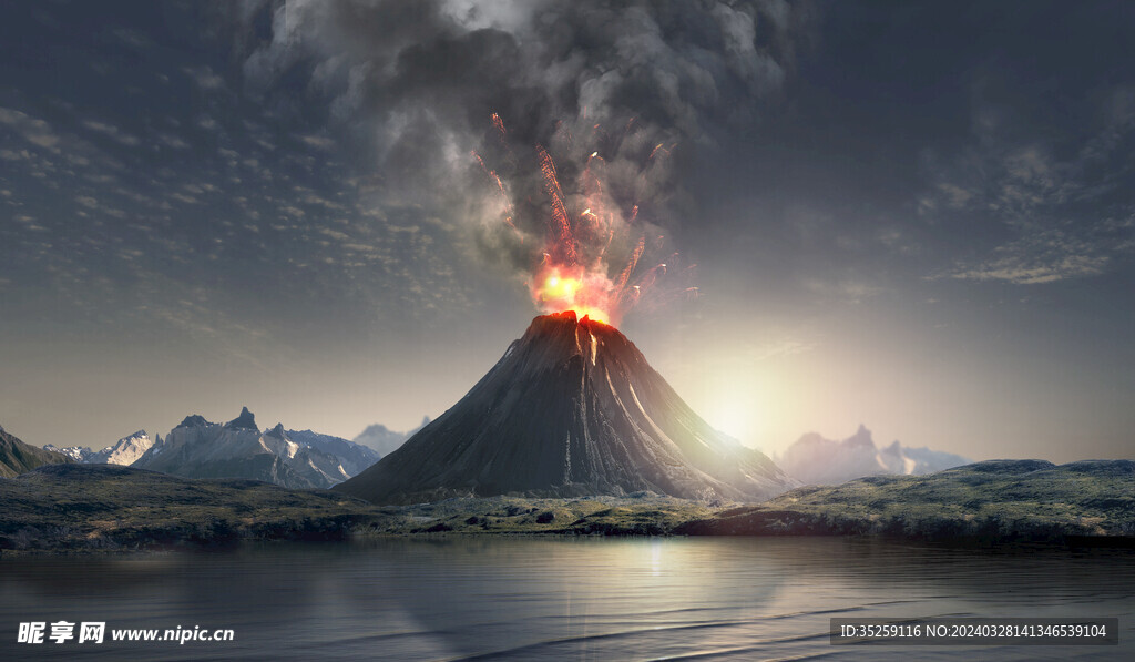 火山爆发