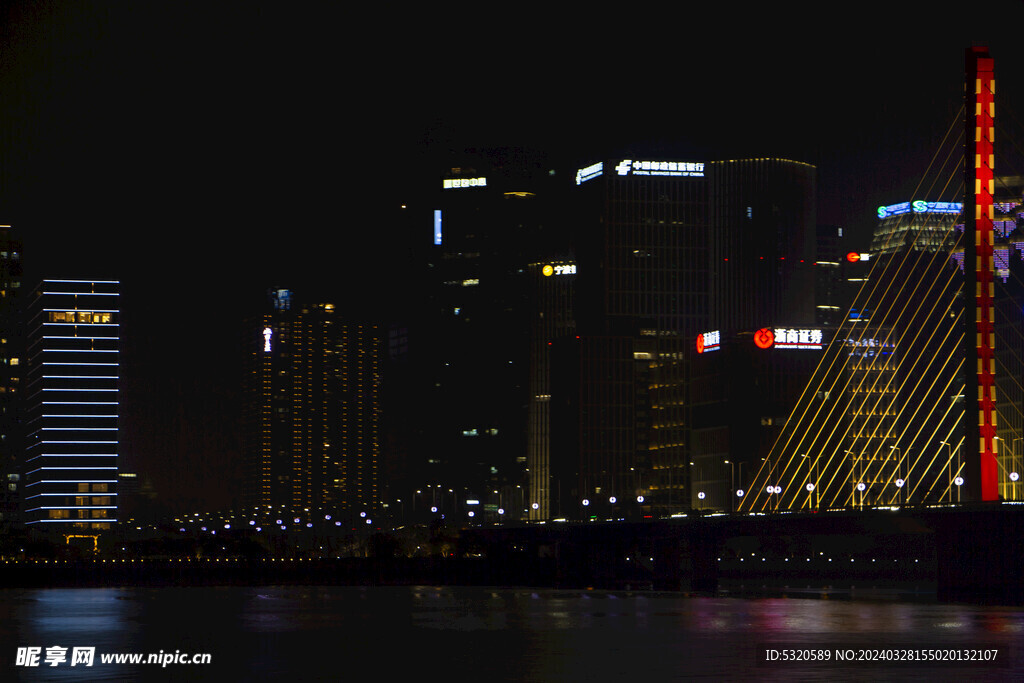 钱塘江夜景