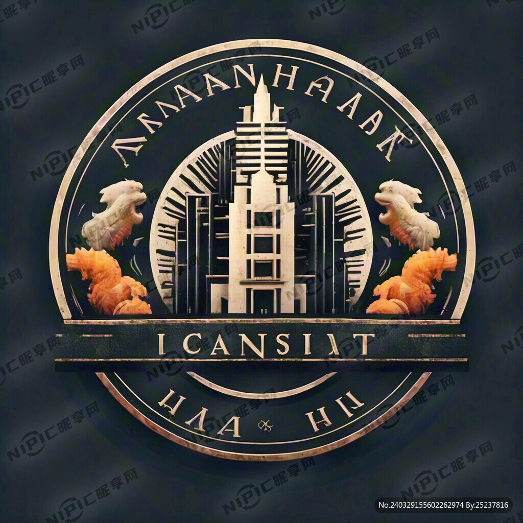 公司标志设计   含有建筑元素