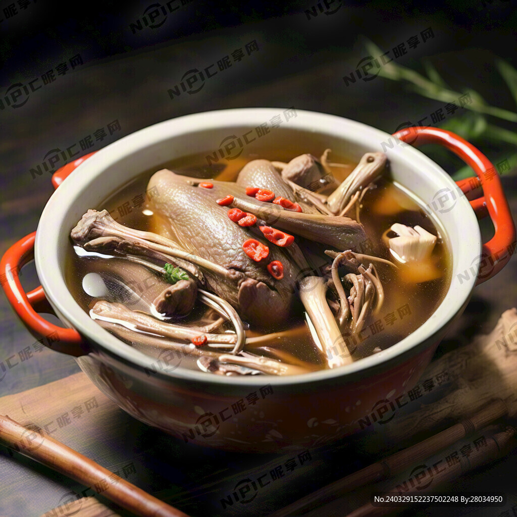 茶树菇老鸭汤