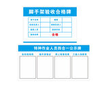 四合一公示牌