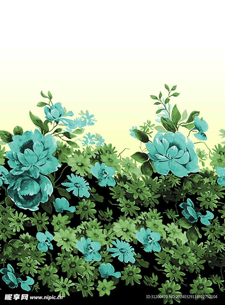 手绘花