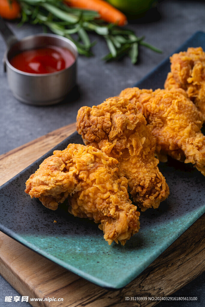 香酥炸鸡腿