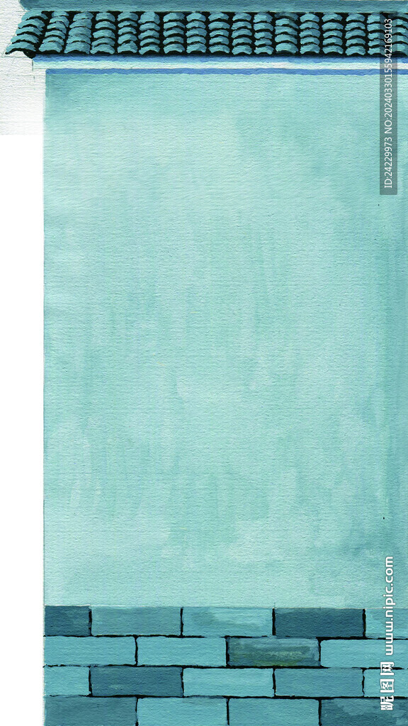 手绘墙头