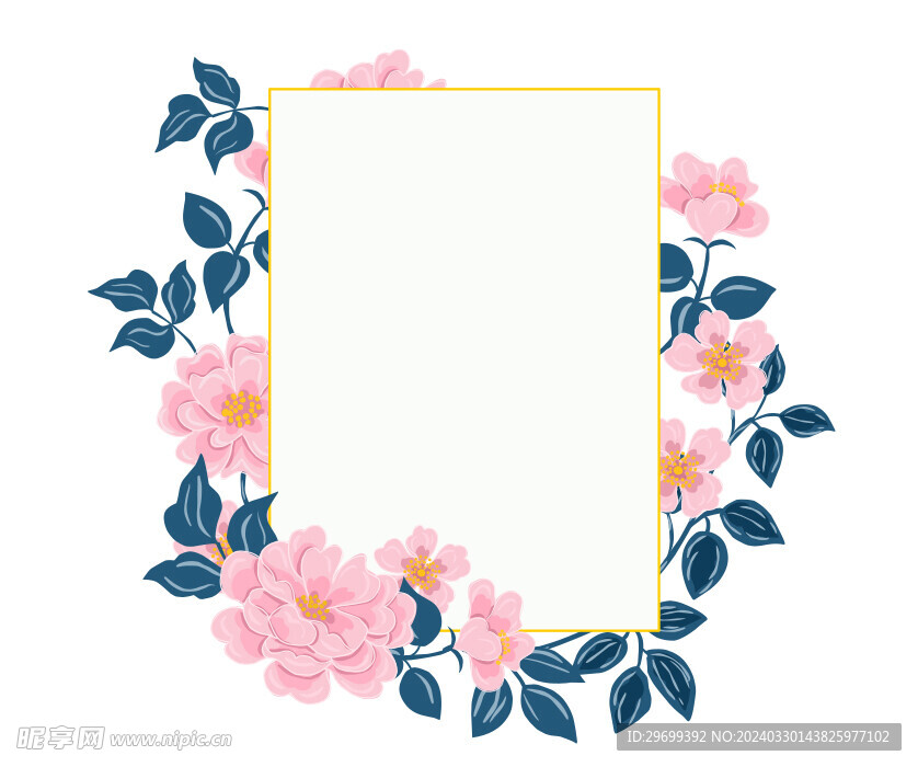 手绘花