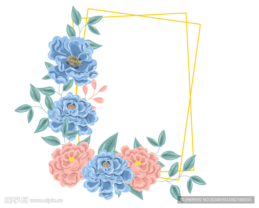 手绘花