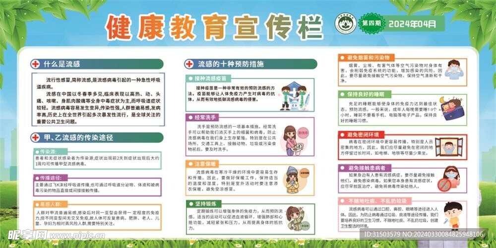 健康教育宣传栏