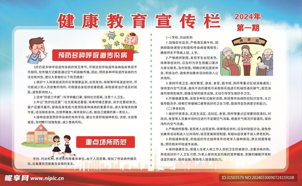 健康教育宣传栏