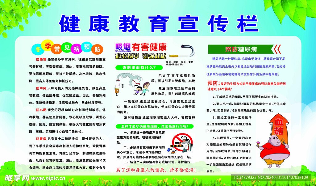 健康教育宣传栏