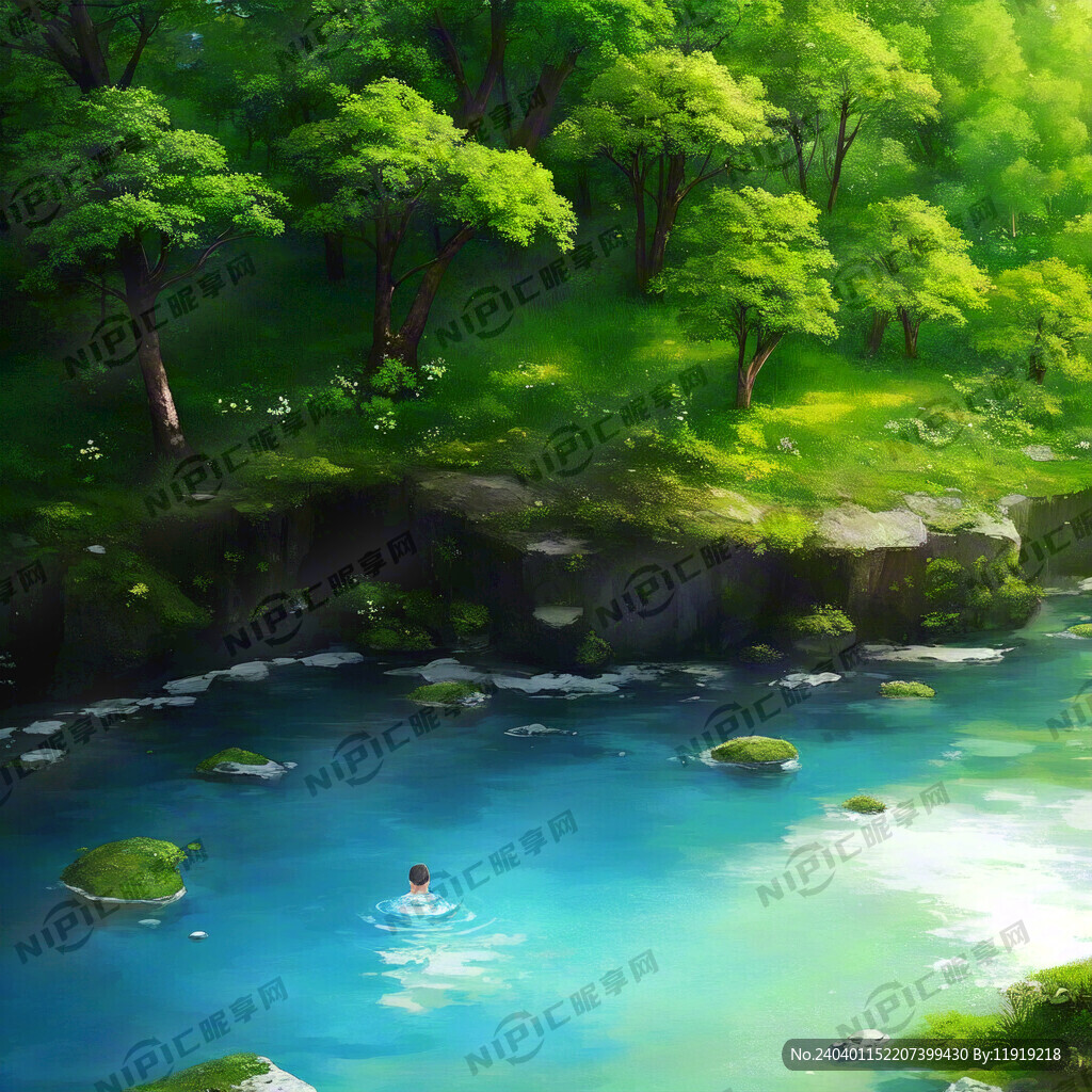 女孩采摘生长在石头上的石斛