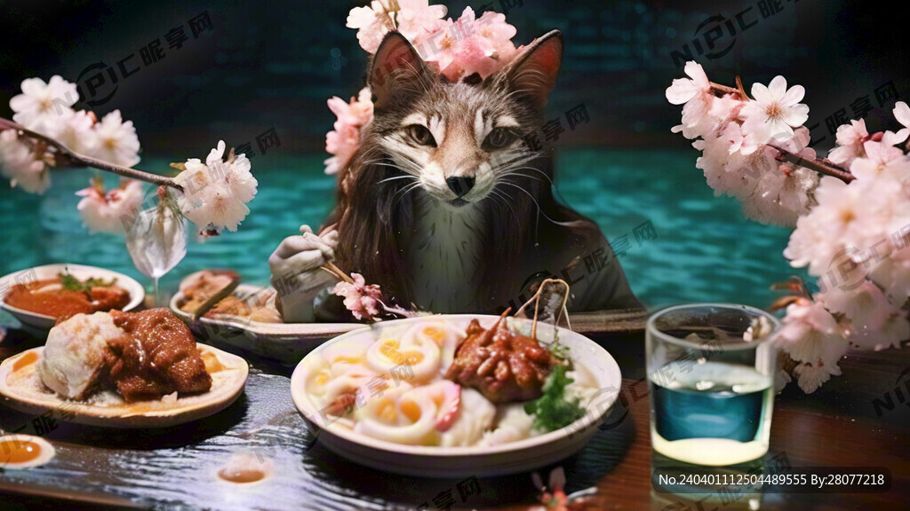 樱花 美食  水 休闲