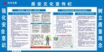质量安全文化宣传栏