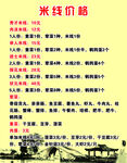 米线价格