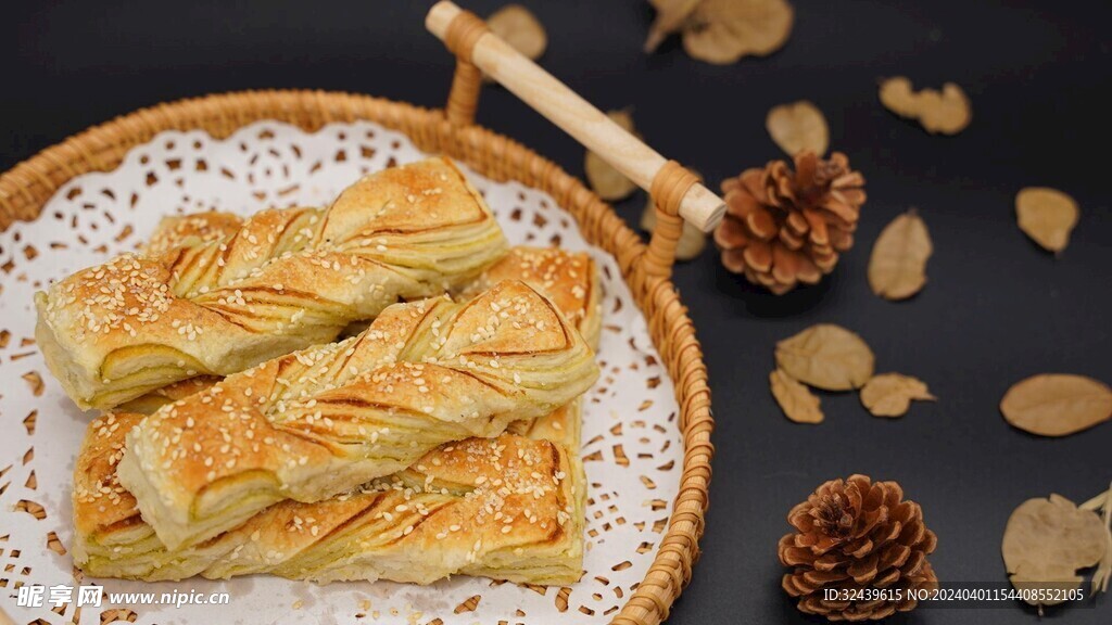 香酥芝麻饼