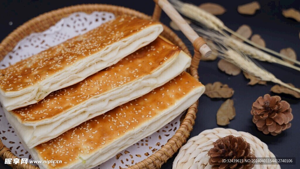 香酥芝麻饼