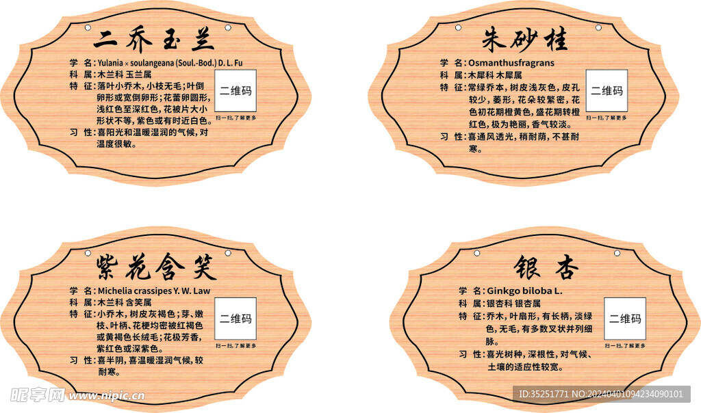树木挂牌