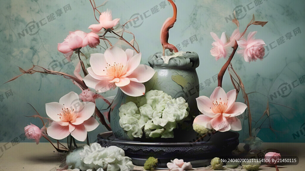 产品摄影场景 自然植物场景