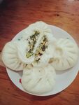 雪菜素包子