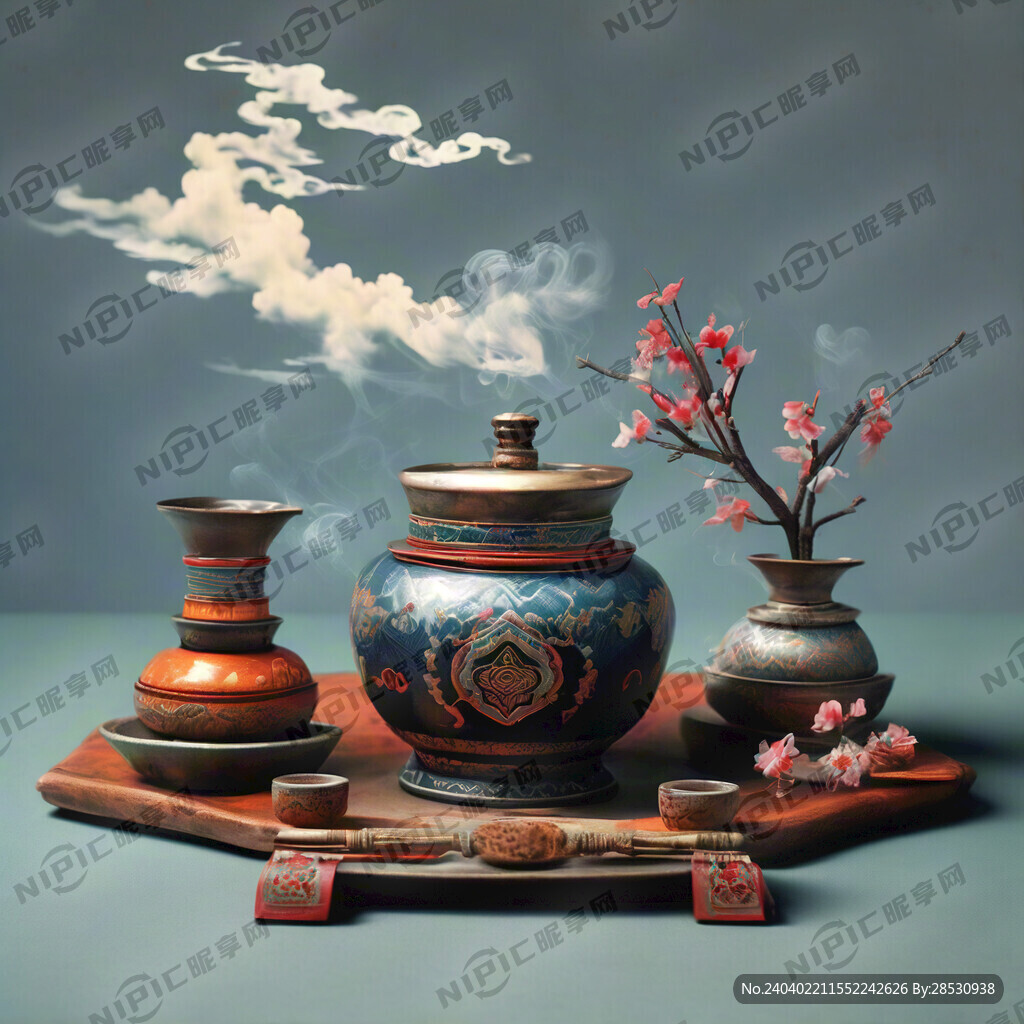 关于西藏藏香得宣传海报