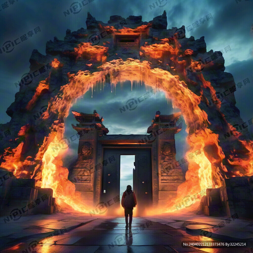 火云洞大门